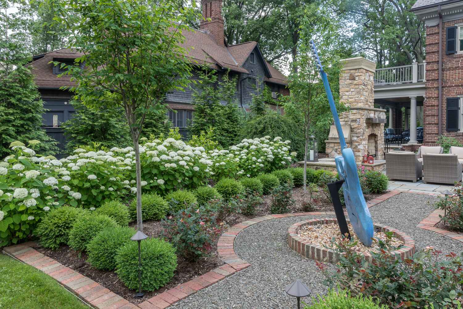 Butterfly garden in Aurora, OH