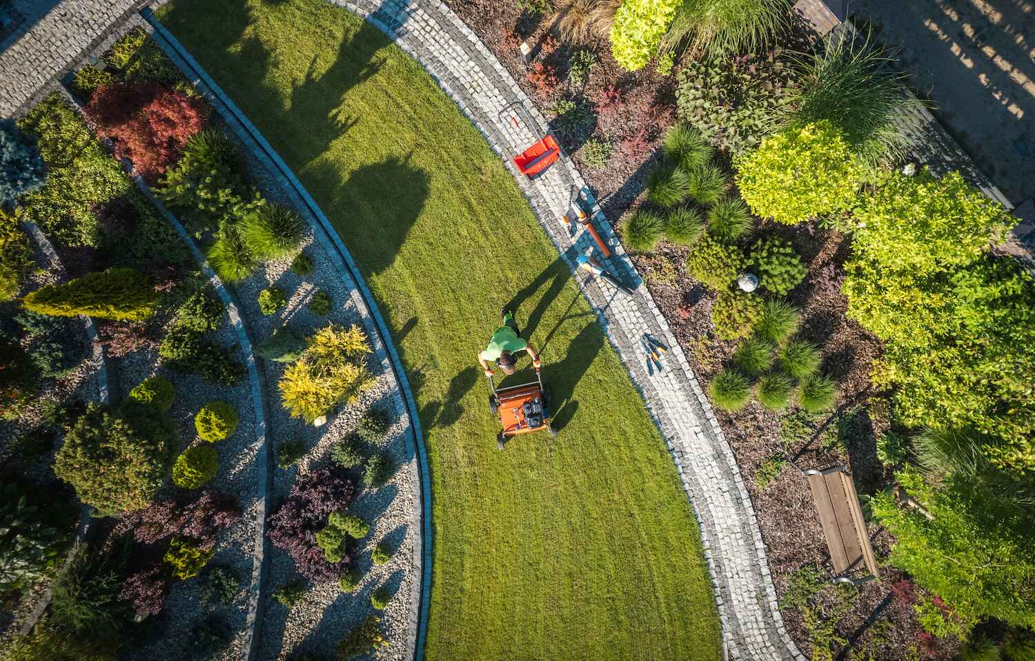 Core aeration service in Pepper Pike, OH improving soil health for a vibrant lawn