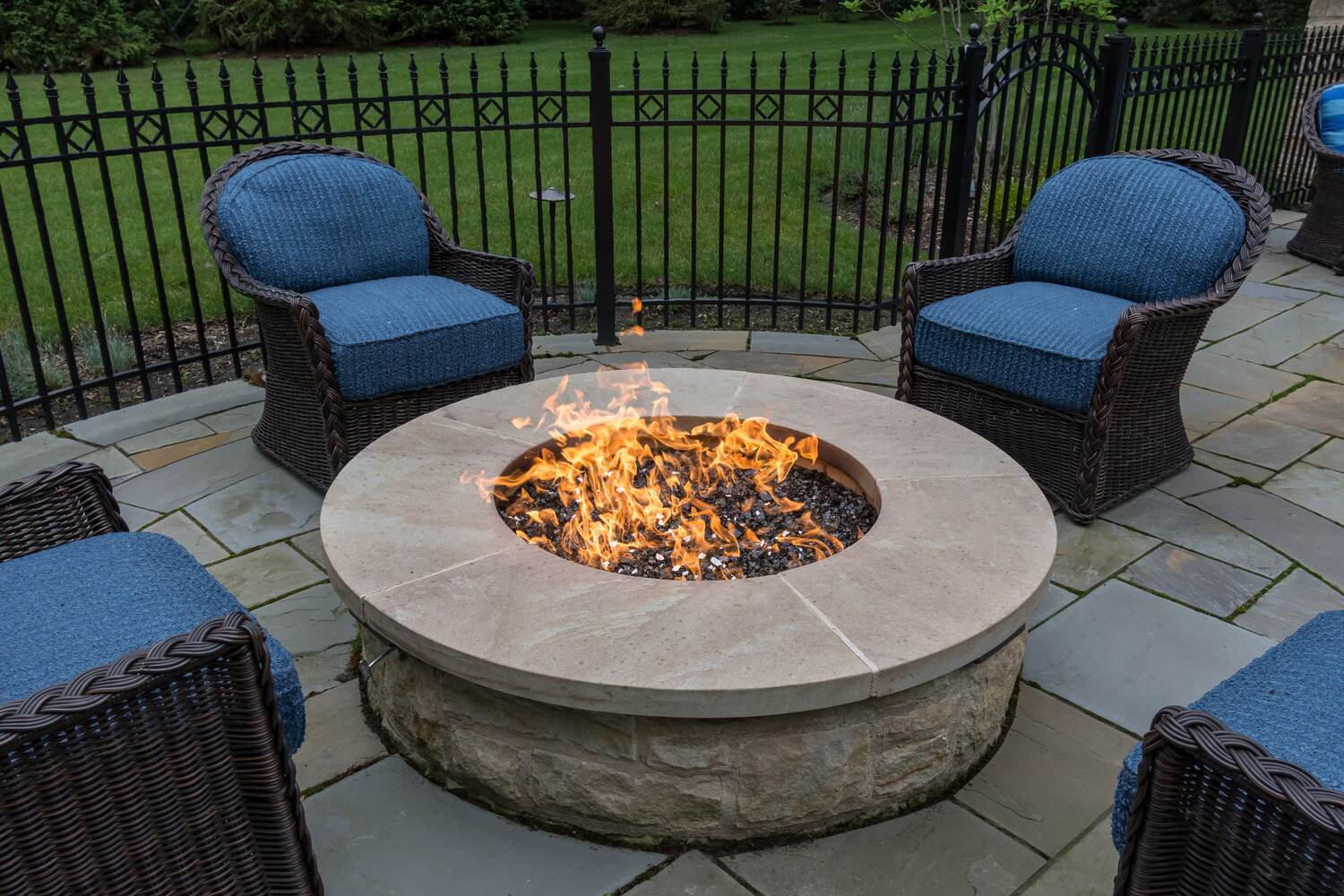 Fire pit in Beachwood, OH
