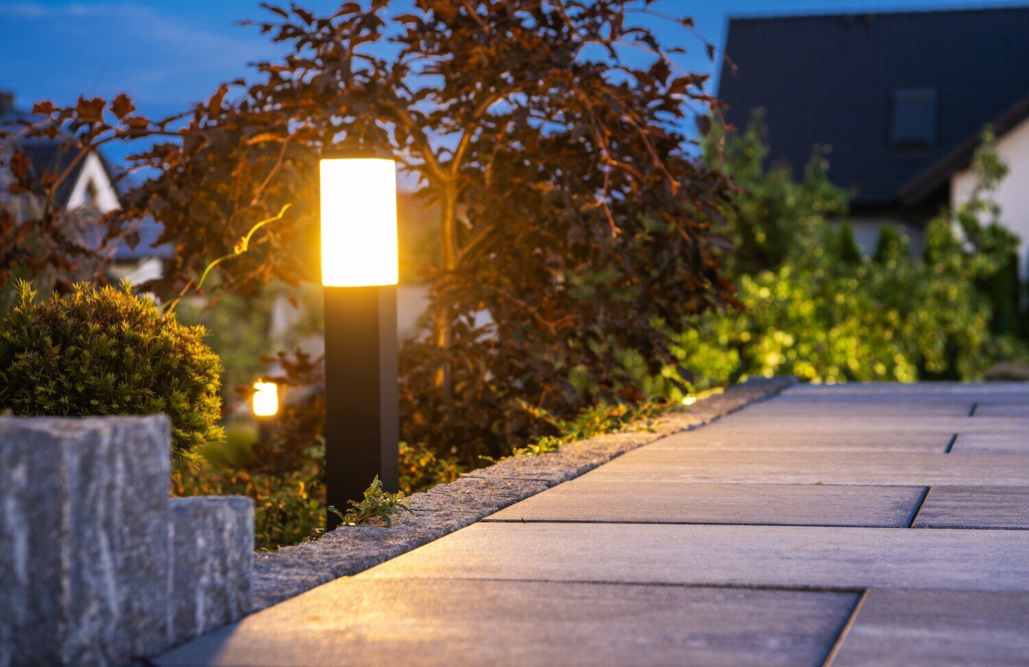 Landscape lighting in Novelty, OH
