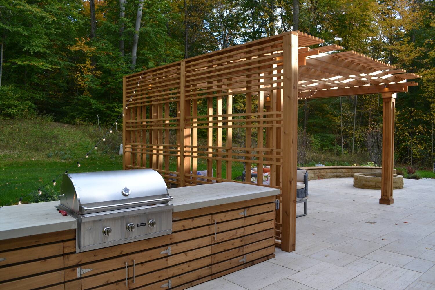Outdoor kitchen in Hudson, OH
