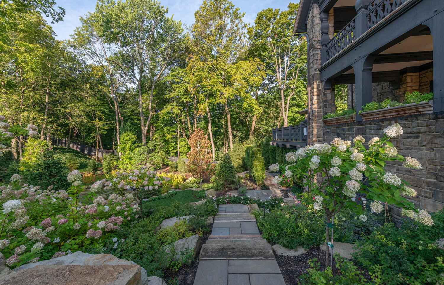 Vibrant garden installation in Painesville, OH