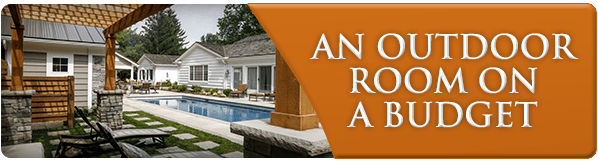 Create an Outdoor Room On A Budget