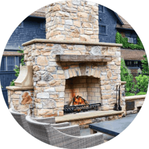 Patio Fireplace