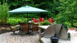 Offset Outdoor Umbrella