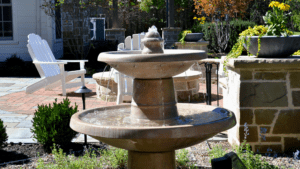 Water feature using RockStones