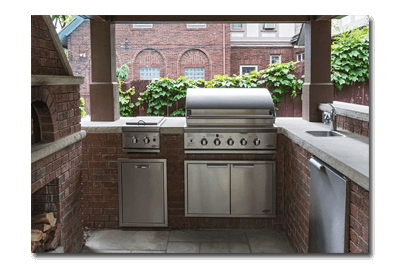 Outdoor Kitchen Area