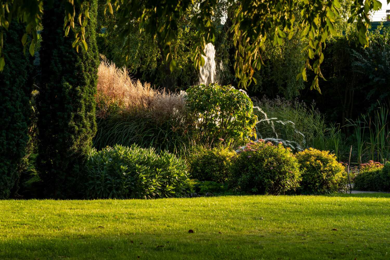 Routine landscape maintenance for industrial facilities in Aurora, OH
