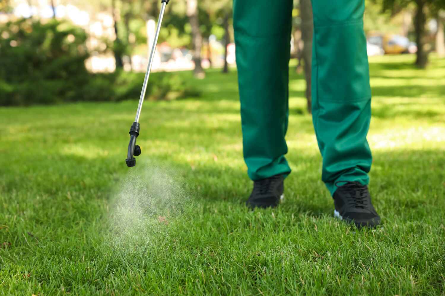 Weed control and fertilization service in Hudson, OH keeping lawns lush and green